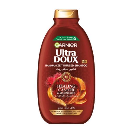 غارنييه شامبو الترا دوكس 600مل زيت الخروع