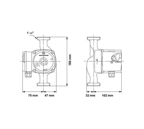 مضخة تدوير المياه جراندفوس