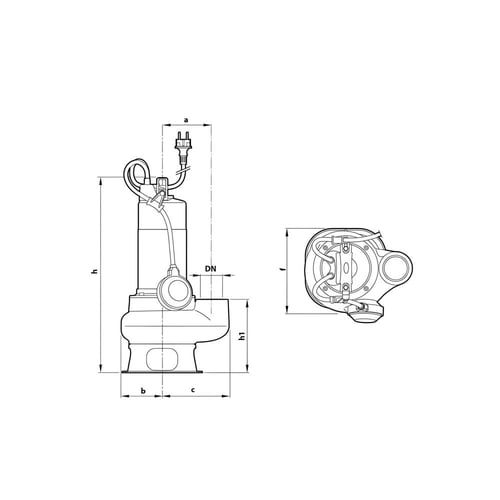 غطاس صرف بيدروللو - 1HP "1.5 VXCM 10-35-1x220V Ita...