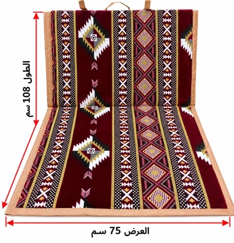 مسند ظهر أرضي تراثي نفر ونص75