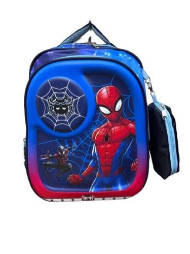 شنطة مدرسيه سبيدرمان مقاس 18