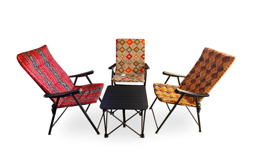 طقم الجلسة التراثية (3 كراسي + طاولة)