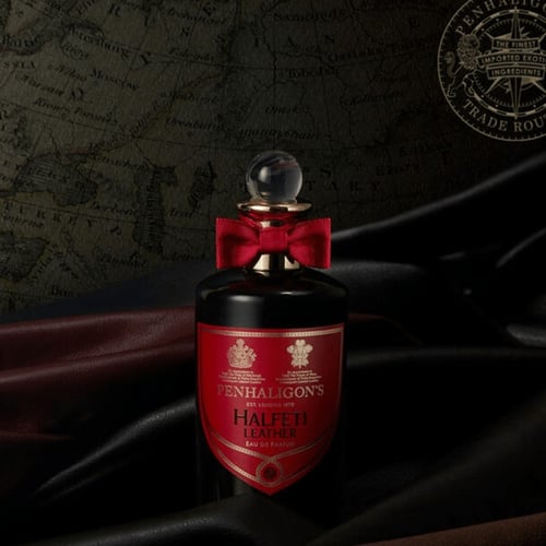 عطر هالفتي ليذر من بنهالغنز - او دي بارفيوم - 100م...