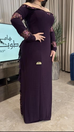 فستان سيده النخب - ليلكي