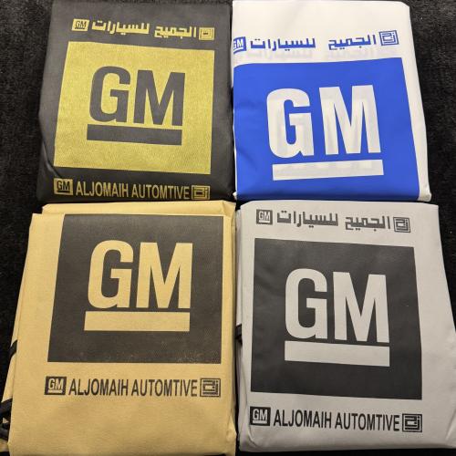 طقم تلبيسة مراتب بشعار جمس GM الجميح