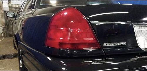 شعار POLICE INTERCEPTOR للفورد والتورس والدوج البو...