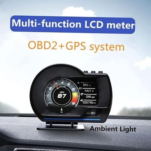 قيج معلومات عداد رياضي OBD2 + GPS