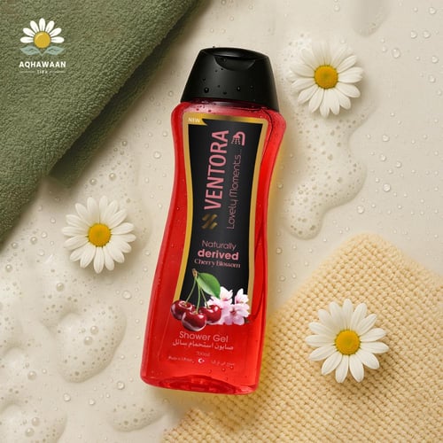 سائل استحمام أزهار الكرز