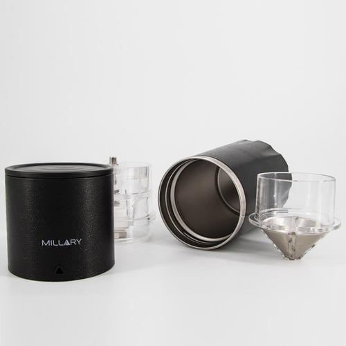 ميلاري - مجموعة تحضير القهوة الكل في واحد