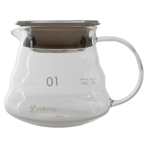 يوكيمو إناء تقديم (سيرفر) زجاجي 01 بسعة 360 مل