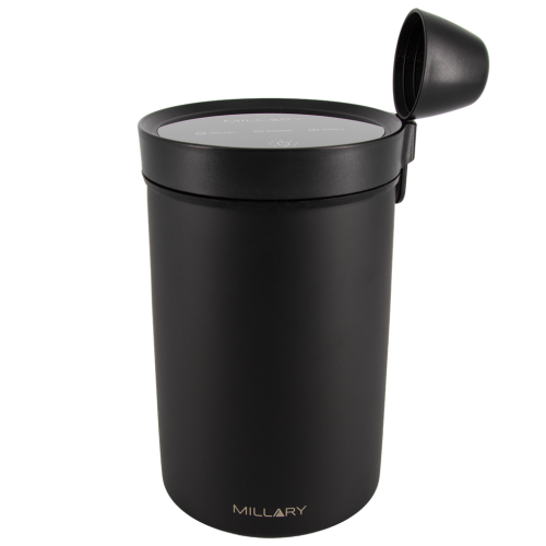 ميلاري - حافظة القهوة بنظام تفريغ الهواء الإلكترون...