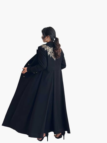 بليزر رسمي تطريز - أسود