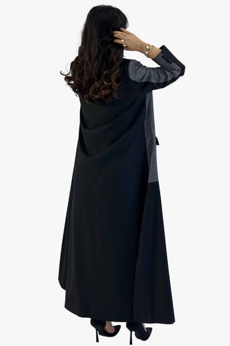 بليزر رسمي - مزيج بين الكاروهات واللون الأسود والأ...