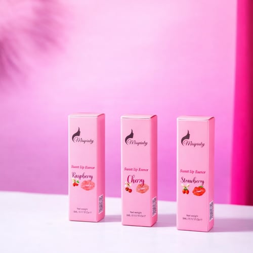 مجموعة ملمع شفاة القابلة للتذوق