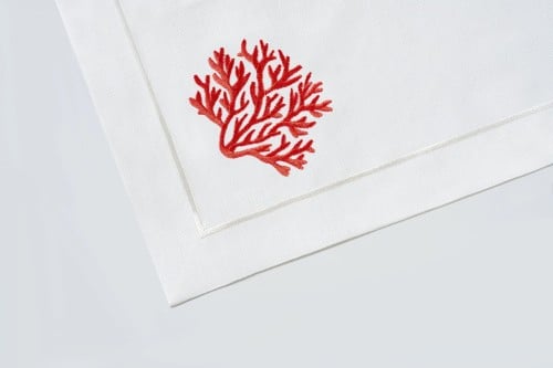 منديل مائدة تصميم الشعب المرجانية ( Napkins)