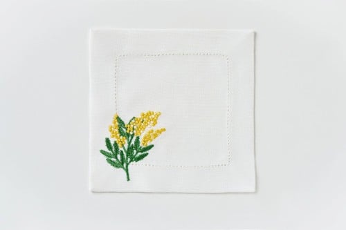 منديل صغير تصميم سنابل(Small Napkins)