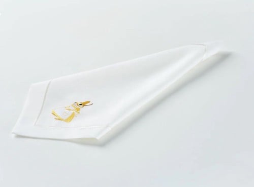 مناديل مائدة تصميم ارنب ذهبي ( Napkins)