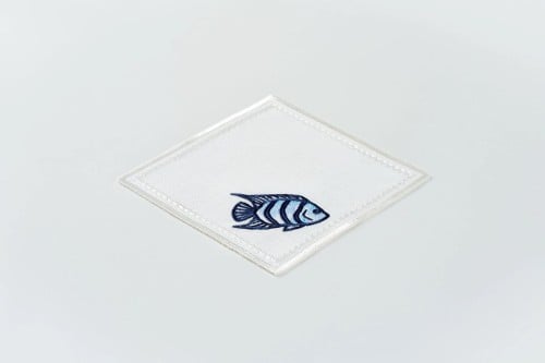مفرش صغير تصميم سمكه (Small Napkins)