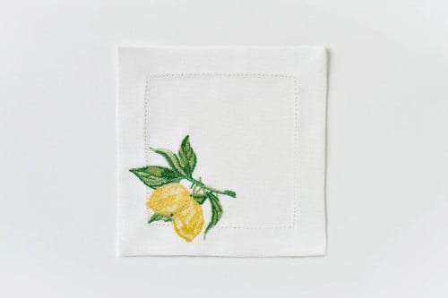 منديل صغير تصميم الليمون(Small Napkins)