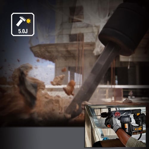 جاك همر كهرباء نظامين 32 مم 1500 واط CAT DX27 SDSP...