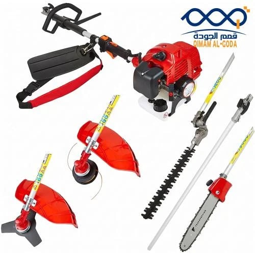 4-in-1 Multi-Function Petrol Pole Saw & Grass Trim...
