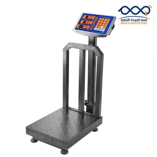 ميزان إلكتروني أرضي (طبلية) 500 كيلو دقيق