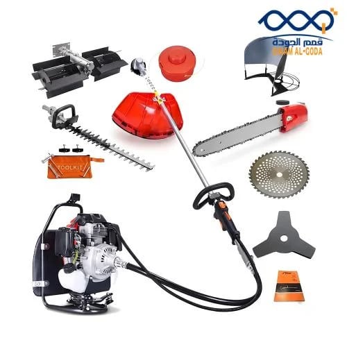 Multi-Function Backpack Brush Cutter Tiller & Pole...
