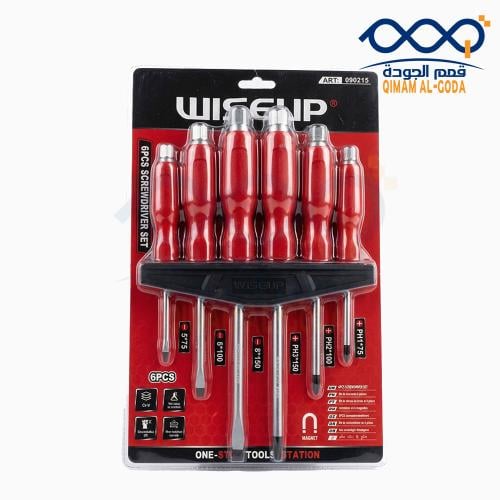 WISEUP 6-Piece Heavy Duty Striking Screwdriver Set...