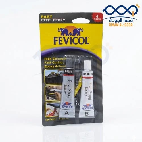 Fevicol Fast Steel Epoxy Adhesive 4 Minutes 57g -...