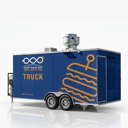Custom Food Truck Promotional Wraps & Stickers (Ge...