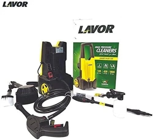 مضخة غسيل سيارات LAVOR - 130 بار (ضغط عالي) - 1800...