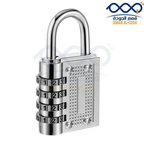 4-Digit Combination Padlock 30mm - Secure Resettab...
