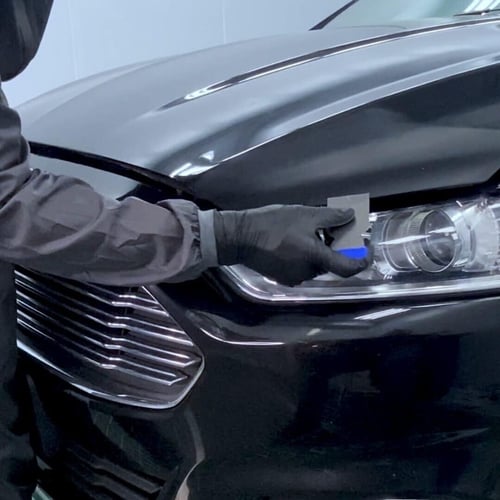 طقم سكين معجون حديد 4 قطع