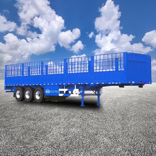 سطحة جوانب تريلا 3 محاور (بضائع عامة / مواشي) - صن...