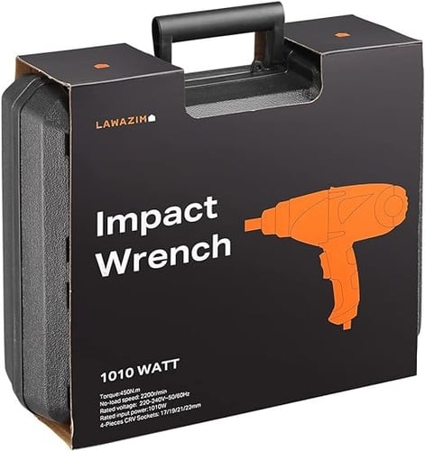 طقم دريل كفرات كهربائي 1010 واط 5 قطع 1/2 بوصة