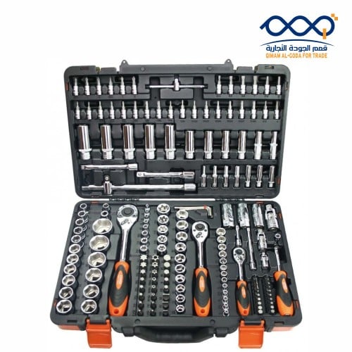 طقم حبوب تايواني (1/2 + 1/4 + 3/8 ) 171 قطعة TOWER