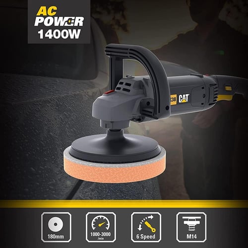 صاروخ كهرباء تلميع 7" 1400 واط CAT DX38