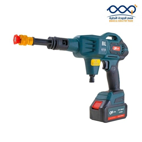 مضخة غسيل سيارات لاسلكي بطارية - ضغط عالي