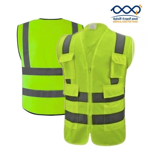 سترة سيفتي 4 جيب بسوستة