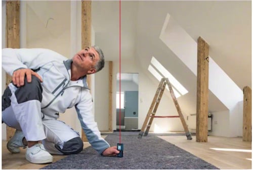 ليزر قياس 40 متر من بوش للمحترفين بعدة مزايا مترية