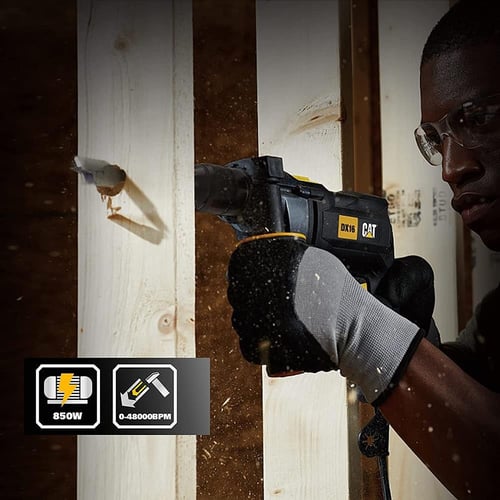 دريل كهرباء ربط 13 مم 850 واط CAT DX16