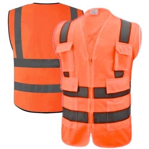 سترة سيفتي 4 جيب بسوستة