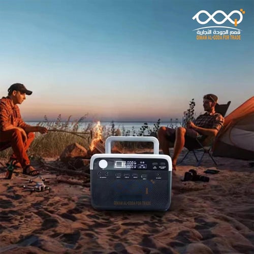 محطة طاقة محمولة للرحلات قدرة 300 واط سعة 384wh