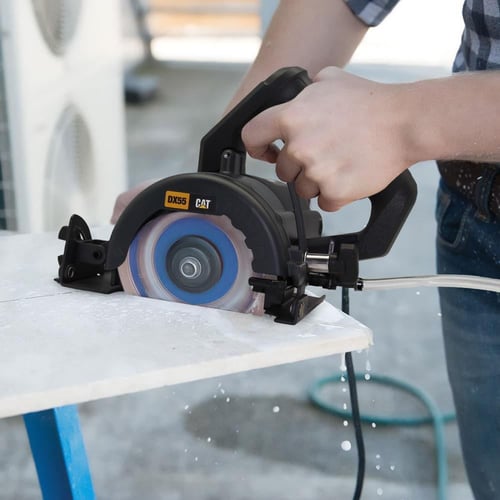 منشار قص رخام 1400 واط 110 مم CAT DX55