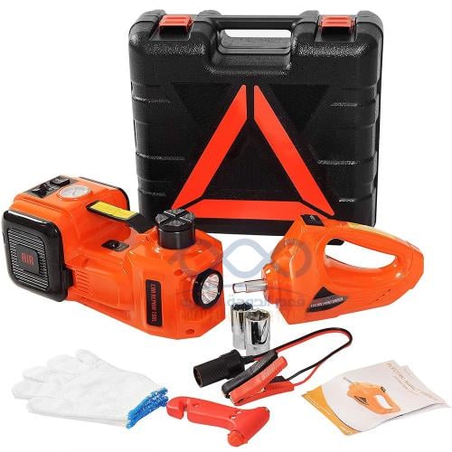 طقم مجموعة طوارئ عفريت سيارة 5 طن وفك كفرات ومنفاخ...