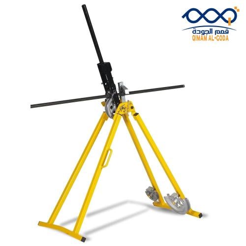 Manual Conduit Pipe Bender With Pipe Vise and Grou...