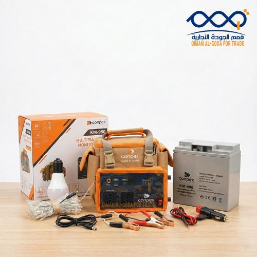 بطارية رحلات Conpex KM-980 سعة 80000mAh - بكج متكا...