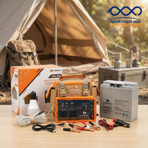 بطارية رحلات Conpex KM-980 سعة 80000mAh - بكج متكا...