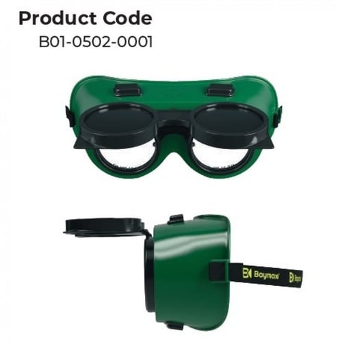 نظارات لحام أسود تركي BAYMAX S-502 - BLACK