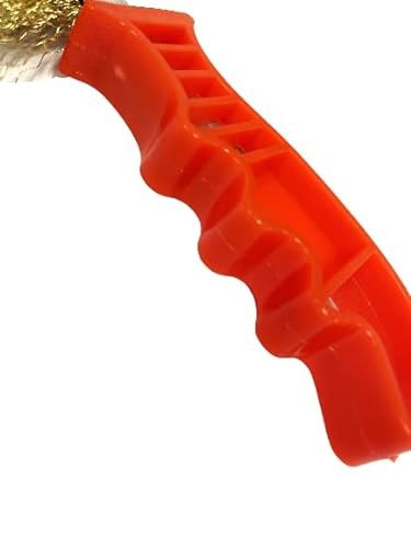 فرشة تنظيف يد بلاستيك نحاس